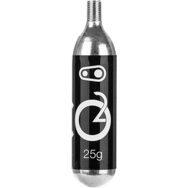 CO2 Cartridge 25g Silver/Black