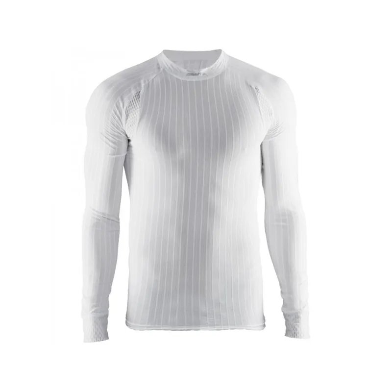 Craft Men's Active Extreme 2.0 CN L/S Base Layer - White