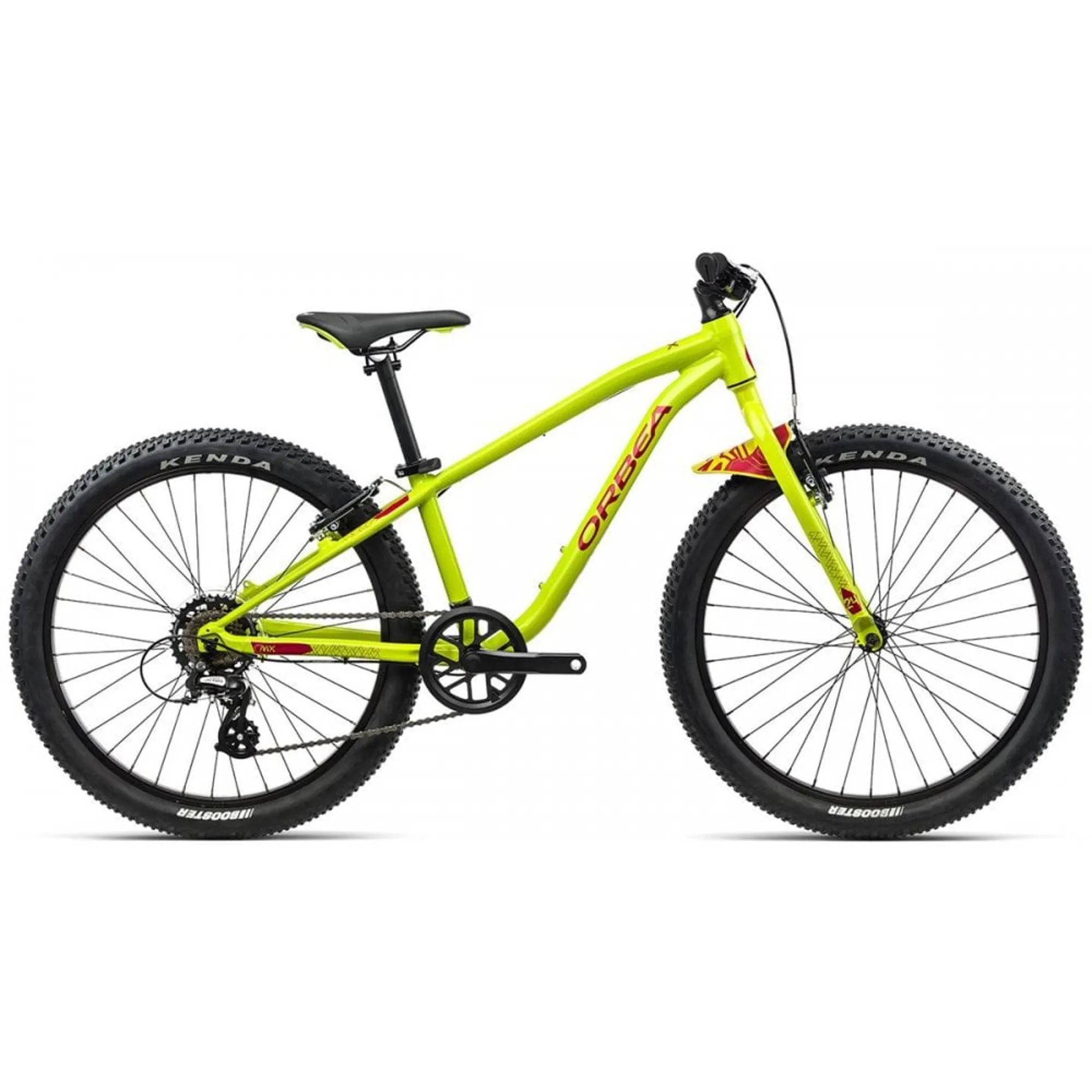 Orbea MX 24 Dirt Kids Mountain Bike Lime/Watermelon