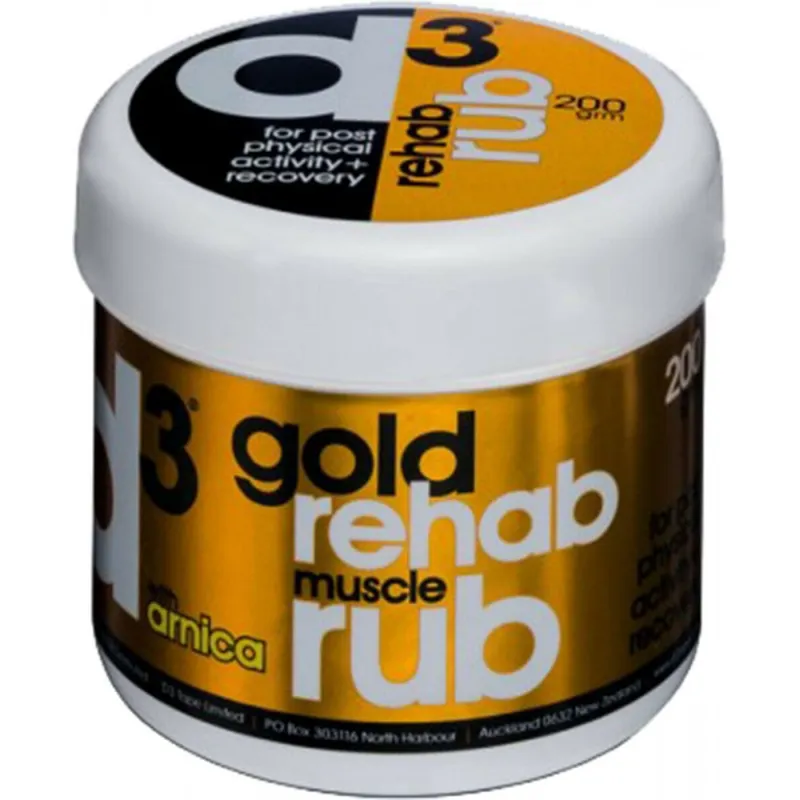 D3 Gold Rehab Muscle Rub 200gr