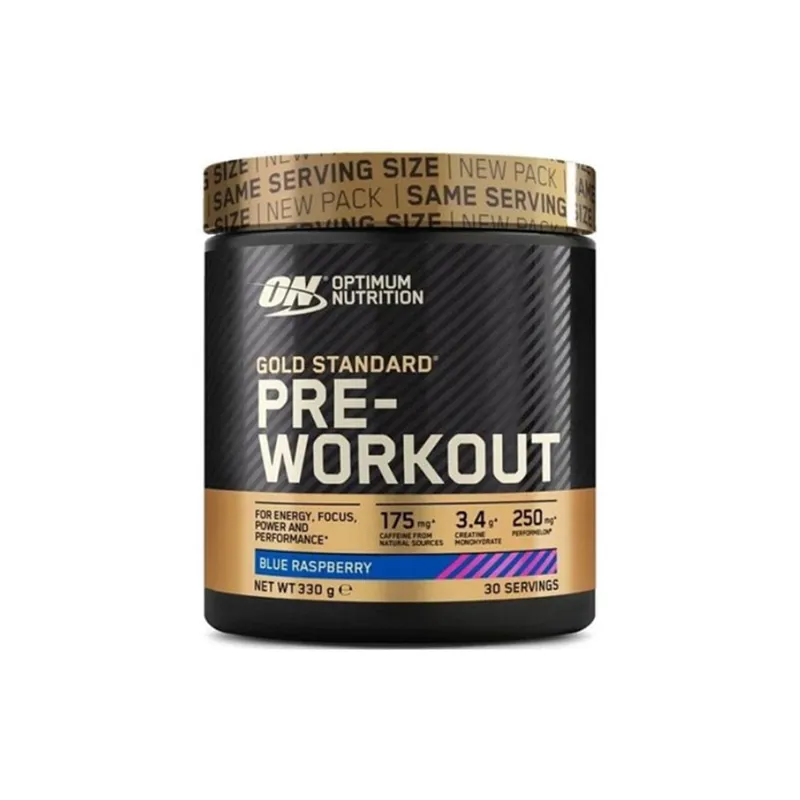 Optimum Nutrition: Gold Standard Pre-Workout 330g - Blue Raspberry