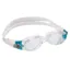 Aqua Sphere Kaiman Swim Goggles Clear Lens - Clear/Teal