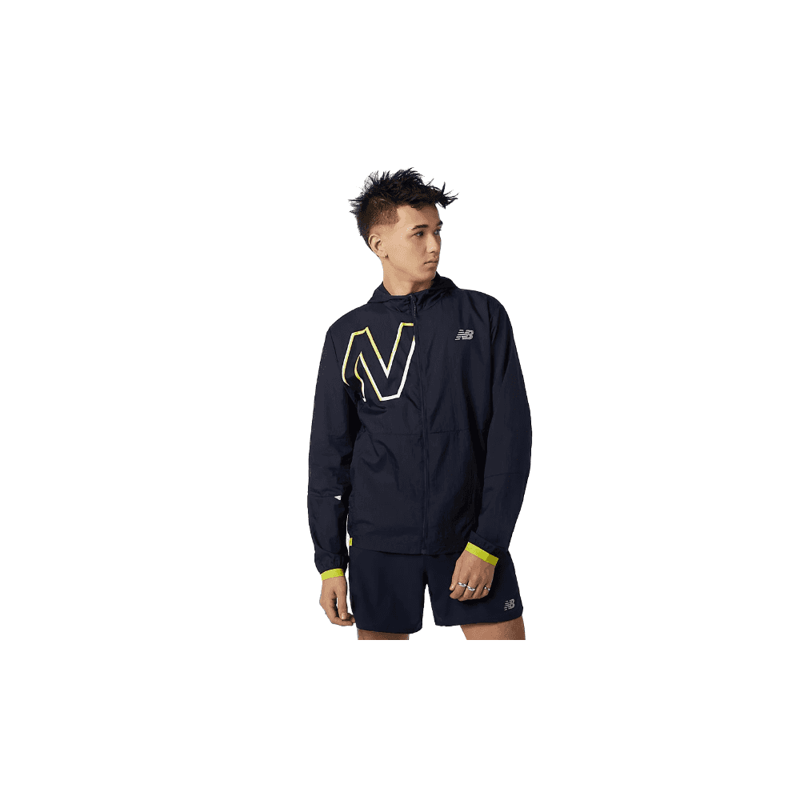 New Balance Impact Run Light Pack Jacket Sulphur Large