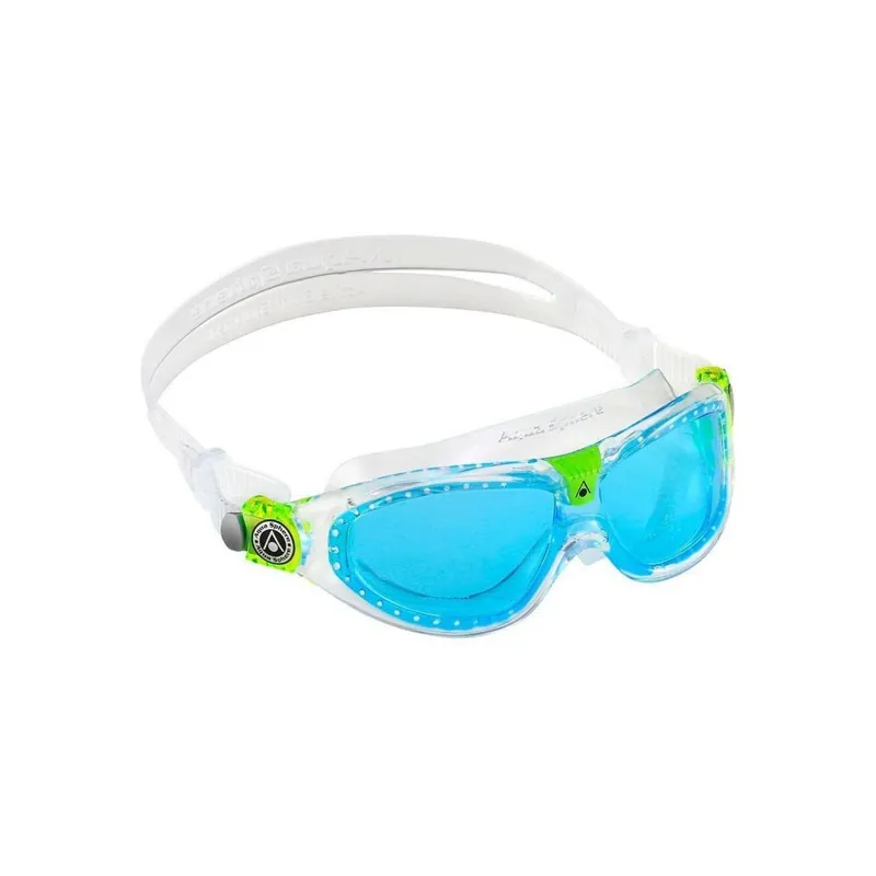 Aqua Sphere Seal Kid 2 Swim Goggle Blue Lens - Clear/Lime