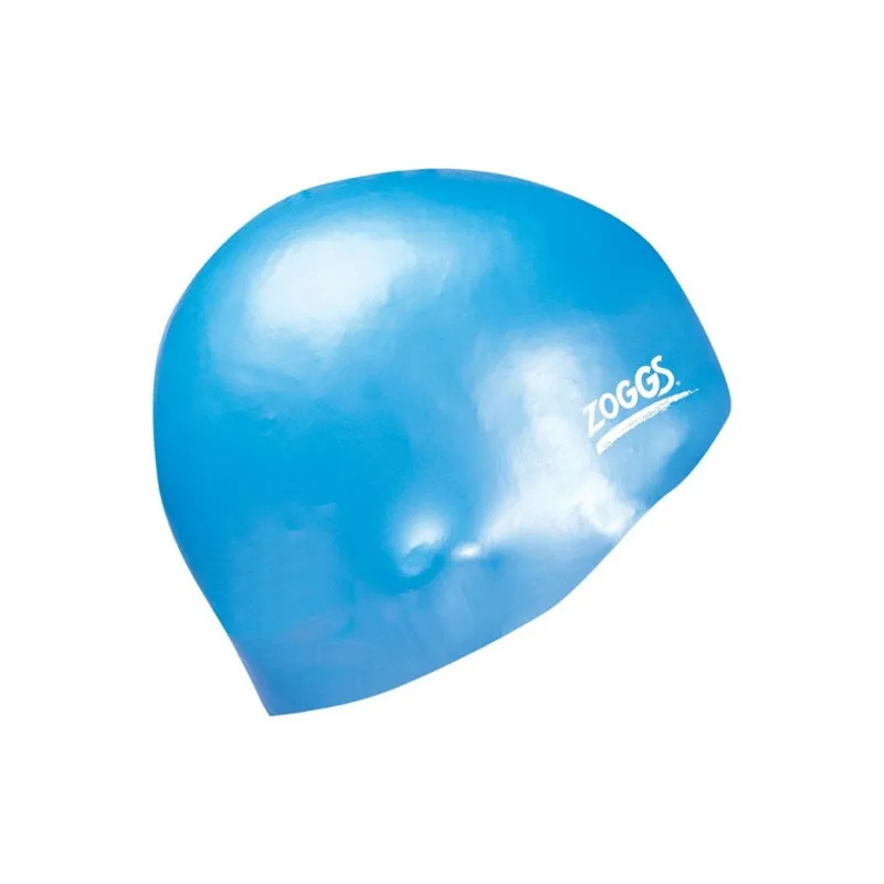 Zoggs Easy-fit Silicone Cap - Light Blue