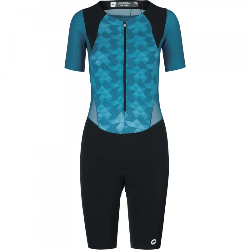 Assos Womens Triator SS Speedsuit - Blue