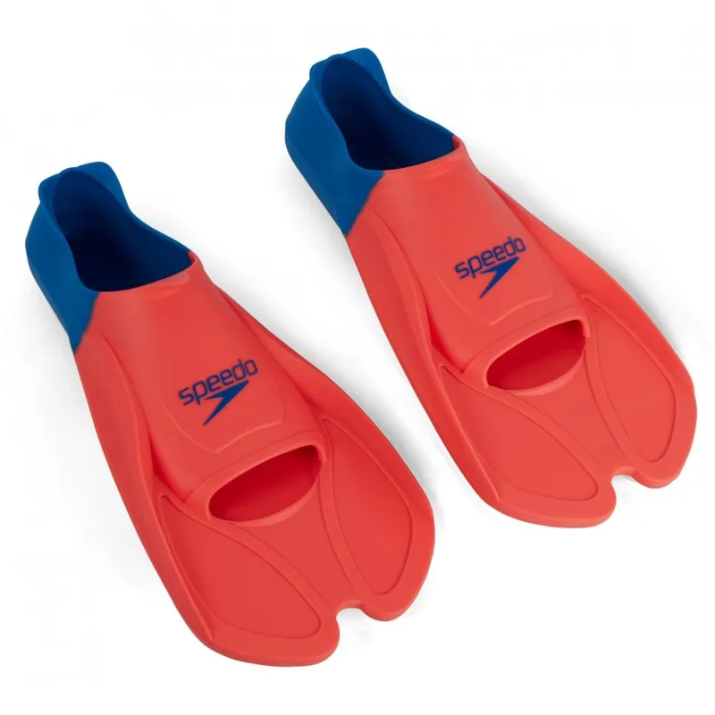 Speedo Training Fin Orange/Blue-1