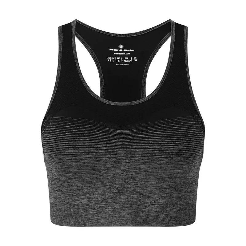 Ronhill Women's Life Run Bra Black/Grey