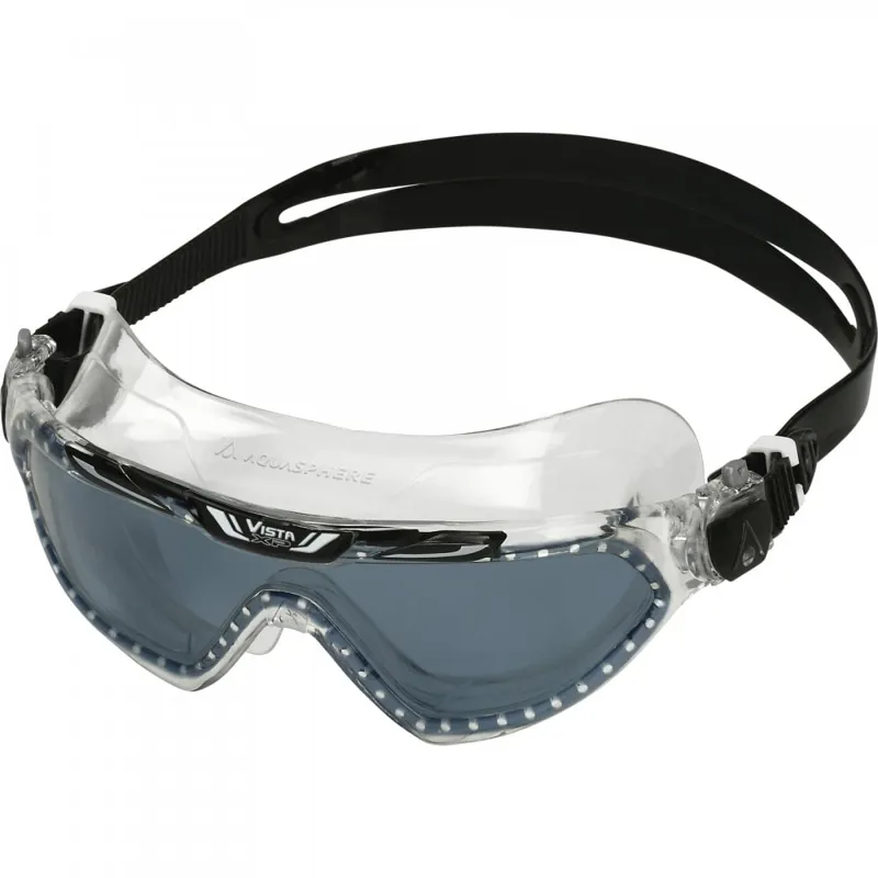 Aquasphere Vista XP Swimming Goggles Dark Lens/Transparent Black