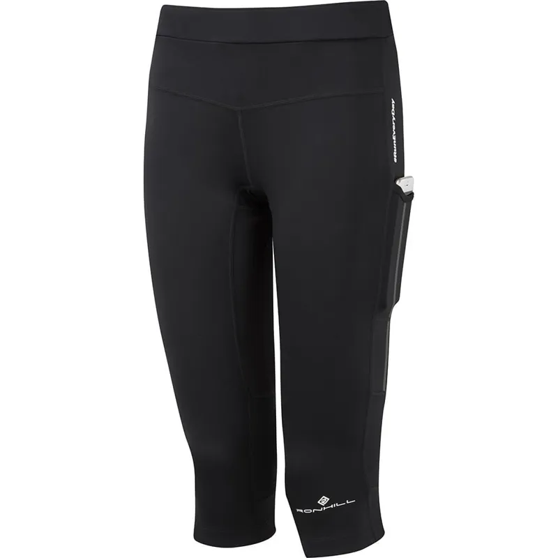 Ronhill Women's Tech Revive Stretch Capri All Black