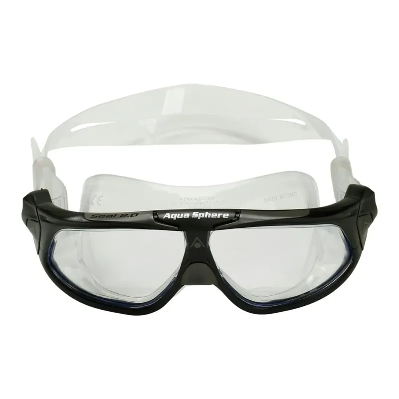 Aqua Sphere Seal 2.0 Swim Goggles Clear Lens - Black