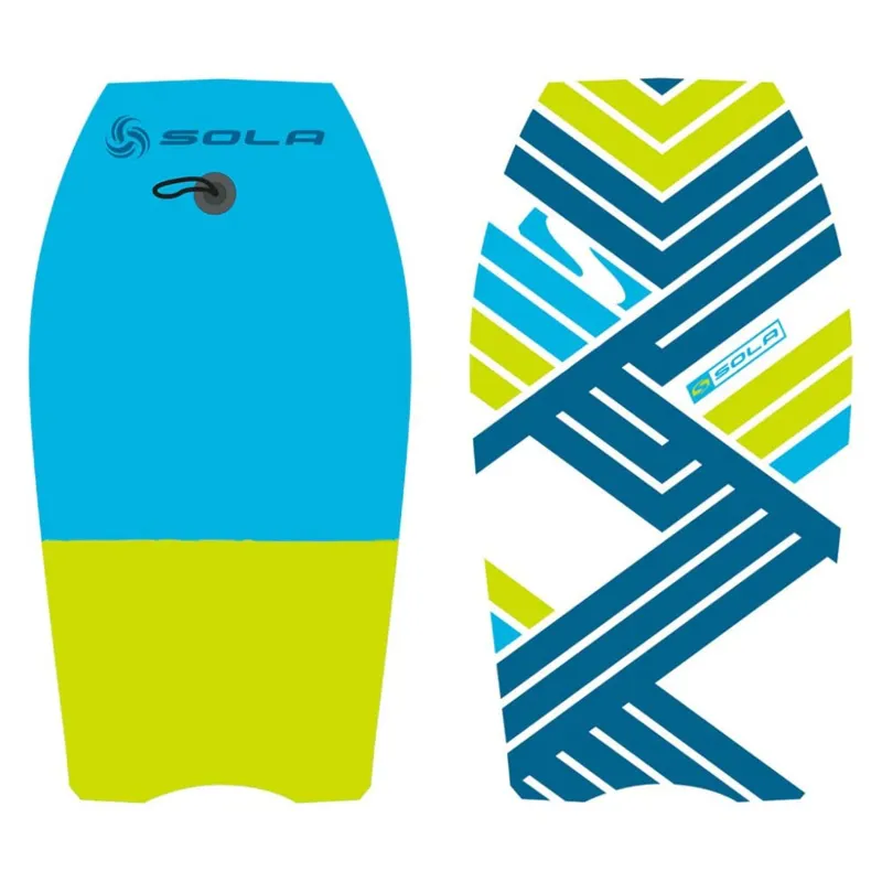 Sola 37inch Revolver Bodyboard Blue/Lime