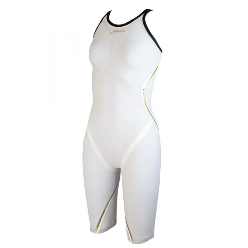 Finis Rival 2.0 Open Back Kneeskin White