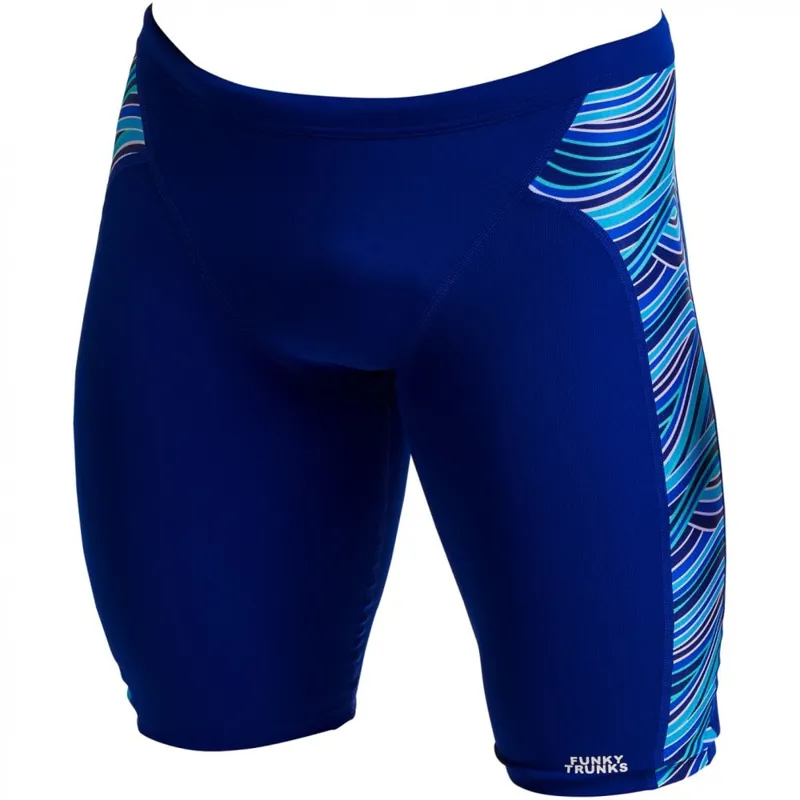 Funky Trunks Men's Eco Training Swim Jammers So Swell-1