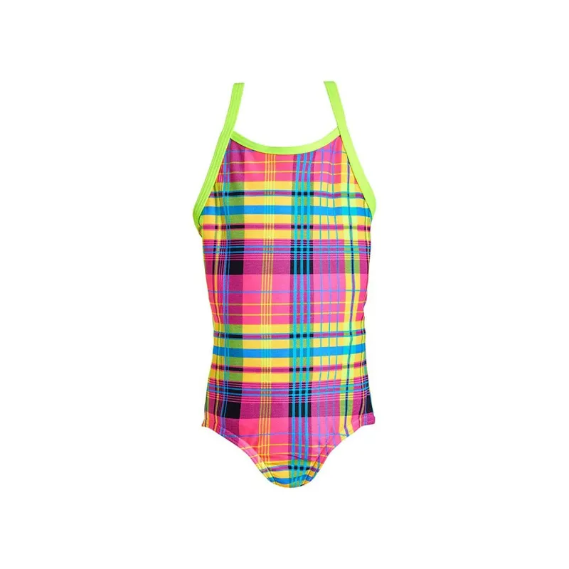  Funkita Toddler Girls Printed One Piece Swimsuit - Happy Highlander-2