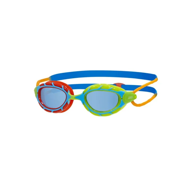 Zoggs Predator Junior Goggles - Blue/Red