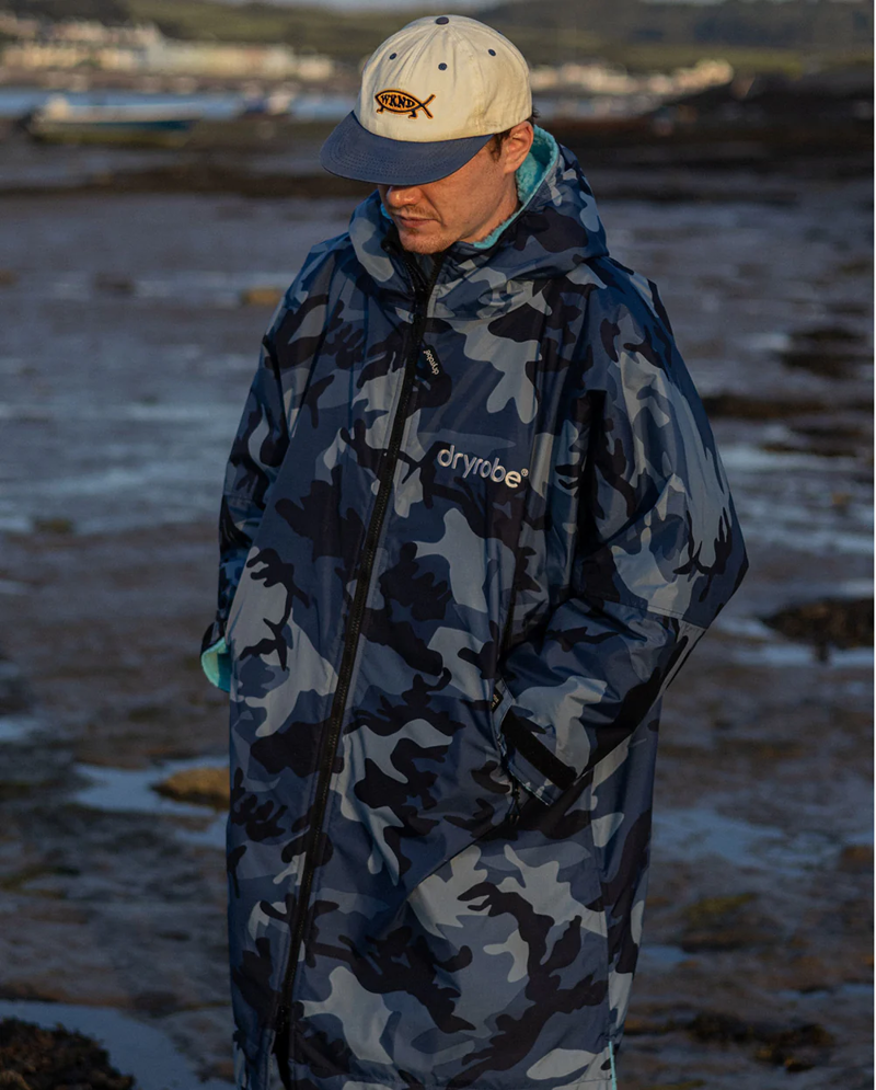 Dryrobe V3 Medium L/S Dryrobe Blue Camo Blue-13