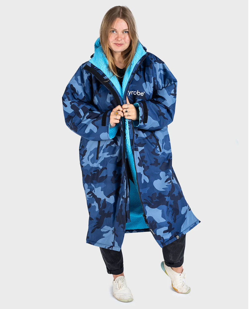 Dryrobe V3 Medium L/S Dryrobe Blue Camo Blue-8