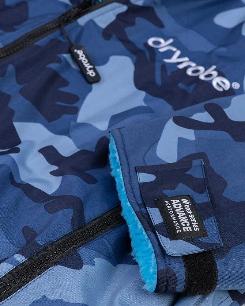 Dryrobe V3 Small L/S Dryrobe Blue Camo/Blue-11