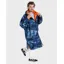 Dryrobe V3 S L/S Dryrobe Blue Camo/Orange