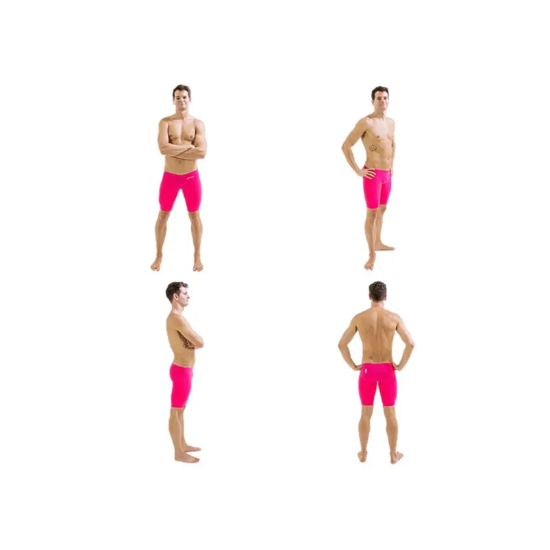 Finis Men's Fuse Jammer Hot Pink-2