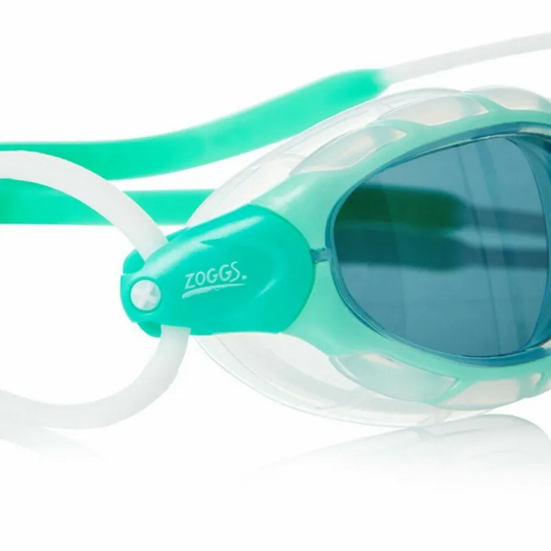 Zoggs Predator Swim Goggles Small Fit Smoke/Aqua-2