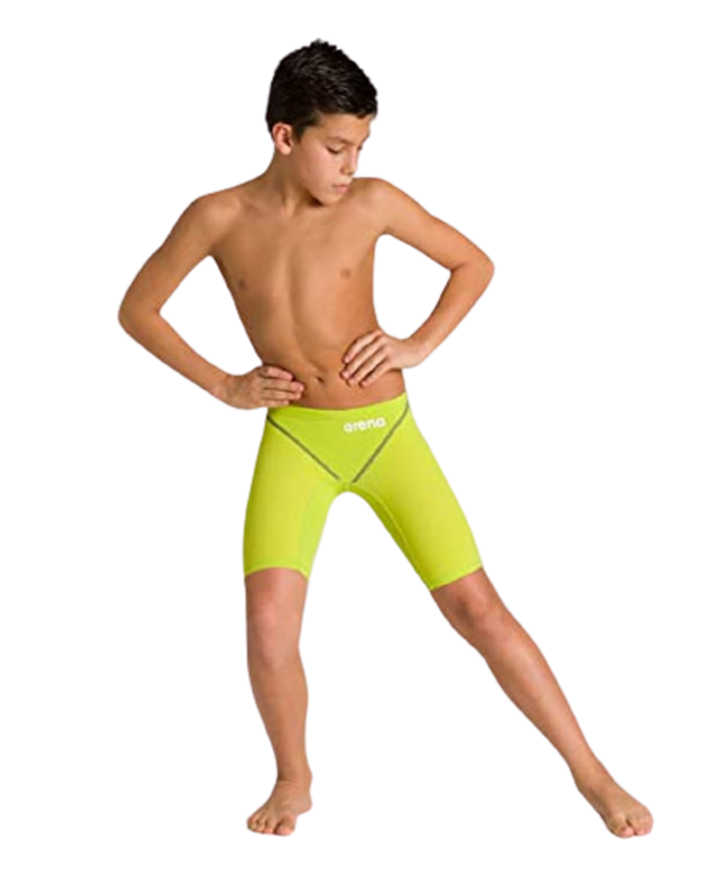 Arena Boy's Powerskin ST 2.0 Youth Jammer - Green 26-5
