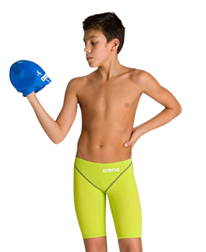 Arena Boy's Powerskin ST 2.0 Youth Jammer - Green 26-4