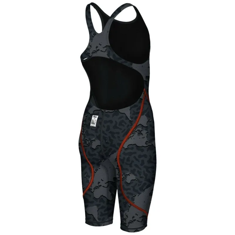 Arena Girl's Powerskin Knee Suit ST 2.0 FBSLO - Grey-1