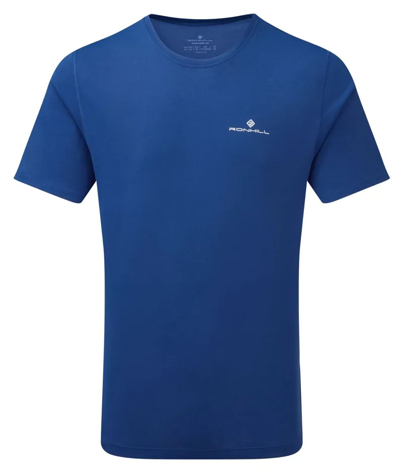 Ronhill Men's Core S/S Tee Dark Cobalt/Bright White