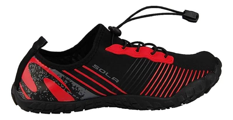 Sola Active Shoe Black Vermilion