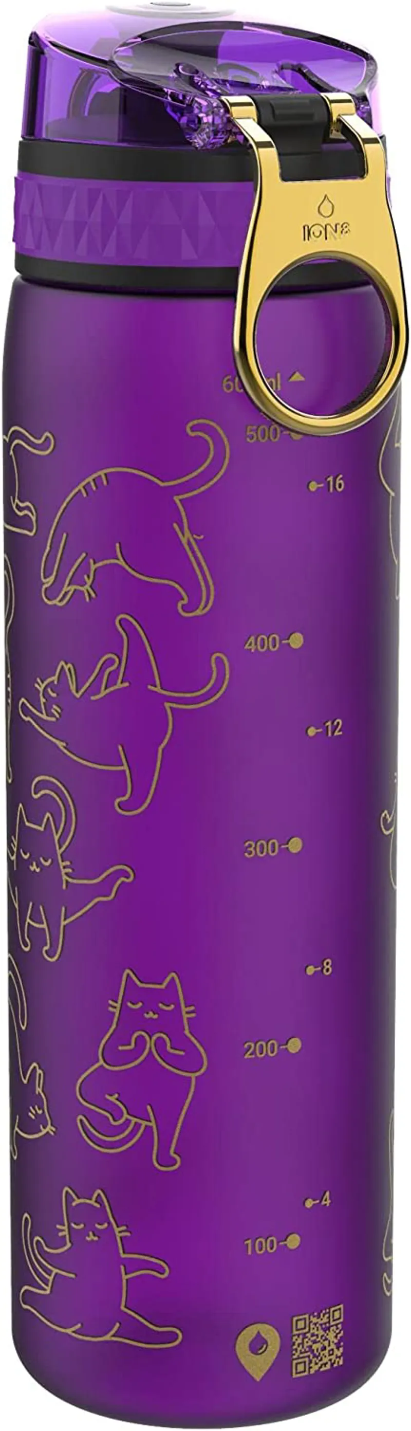 Ion8 Slim Graphic Yoga Cats-1
