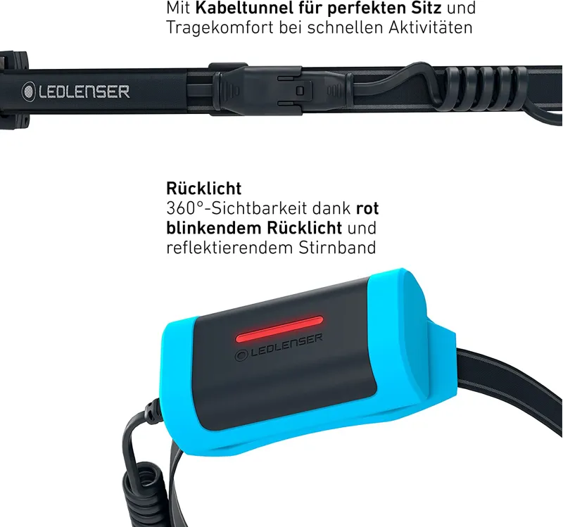 Led Lenser  NEO9R Headlamp Grey/Black-3