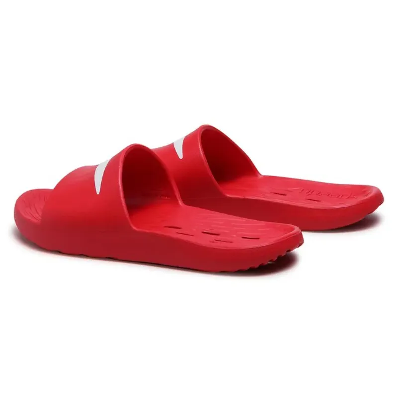 Speedo Men's Slide One Piece Red-2
