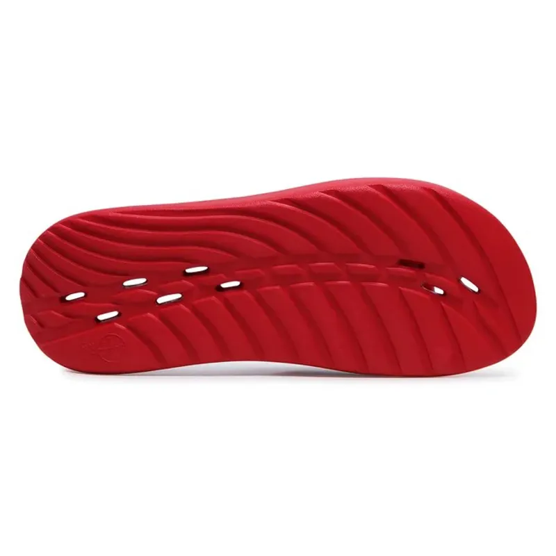 Speedo Men's Slide One Piece Red-3