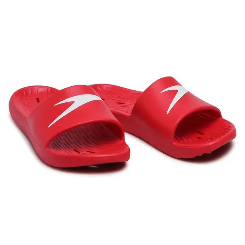Speedo Men's Slide One Piece Red-4
