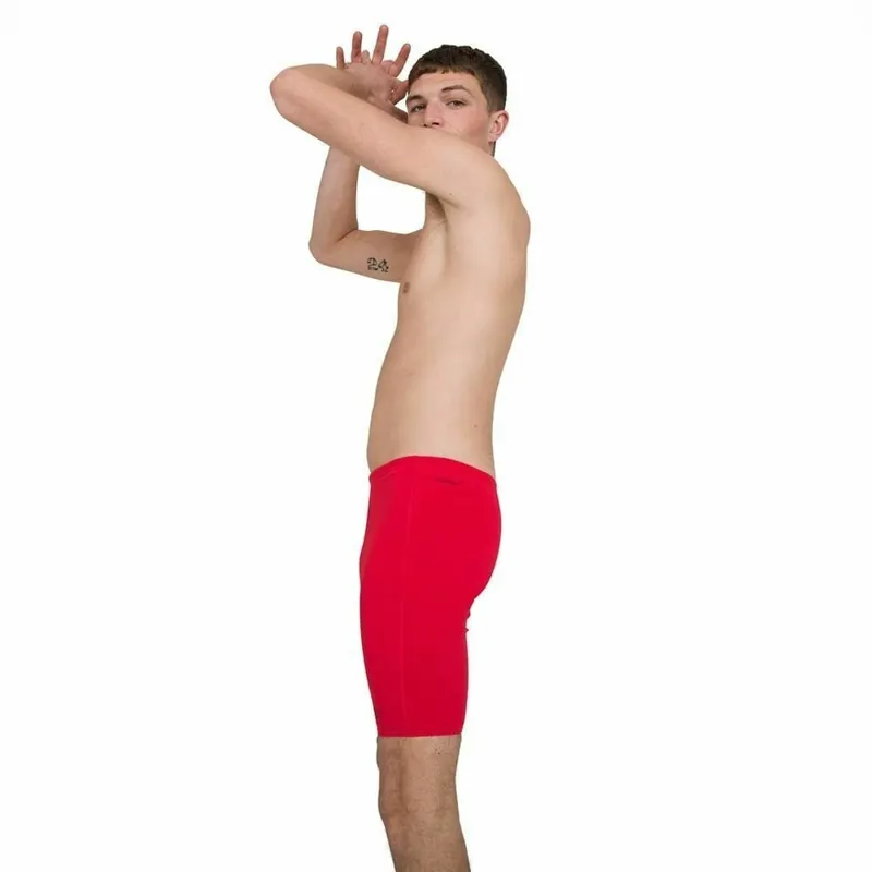 Speedo Men's Essentials Endurance+ Jammer - Red 38-5