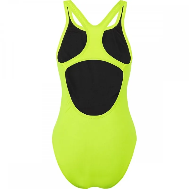 Speedo Women's Essential Endurance+ Medalist Swimsuit - Yellow 6-1
