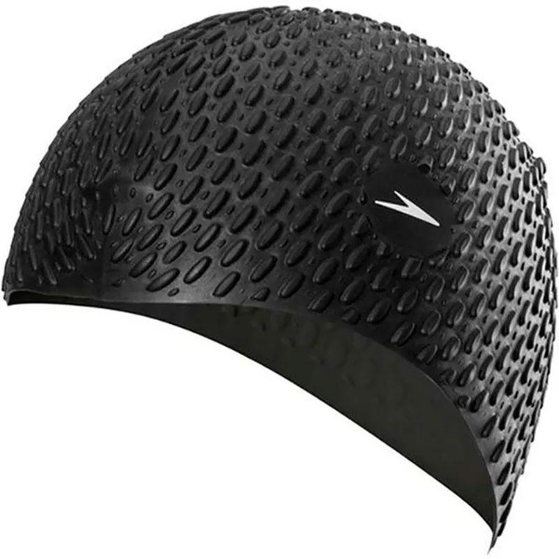 Speedo Bubble Cap - Black-1
