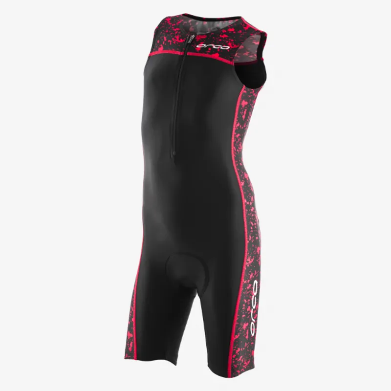 Orca Kids Core Trisuit in Size 8 - Black/Red 