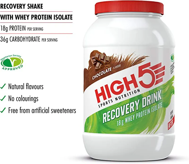 High5 Protein Recovery Drink 1.6kg Chocolate-2