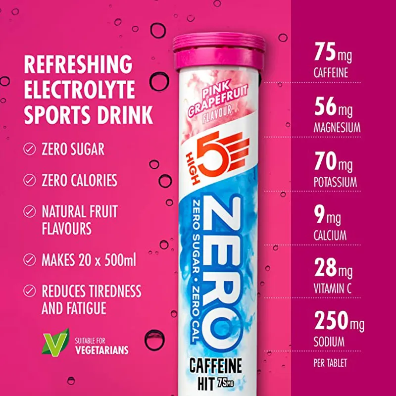 High5 Zero Caffeine Hit Xtreme Pink Grapefruit