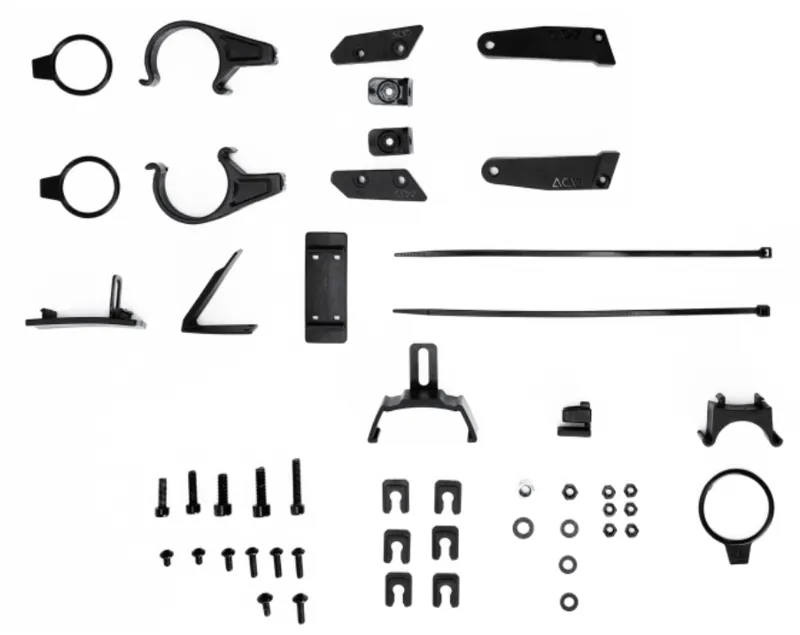 Acid Mudguard Set 65 29 Inch Black-7