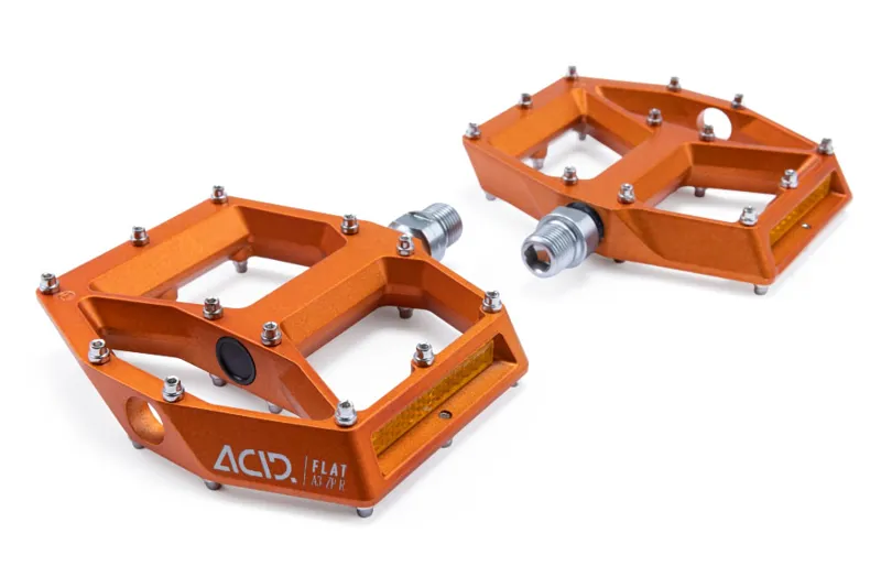 Acid Pedals Flat A3-ZP R Orange One Size-2