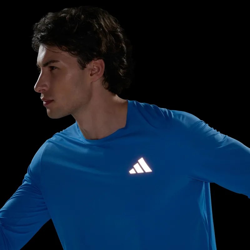 Adidas ADI365 Climacool Iconic Longsleeve Shirt Blue-6