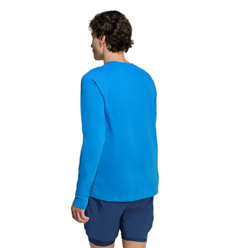 Adidas ADI365 Climacool Iconic Longsleeve Shirt Blue-2