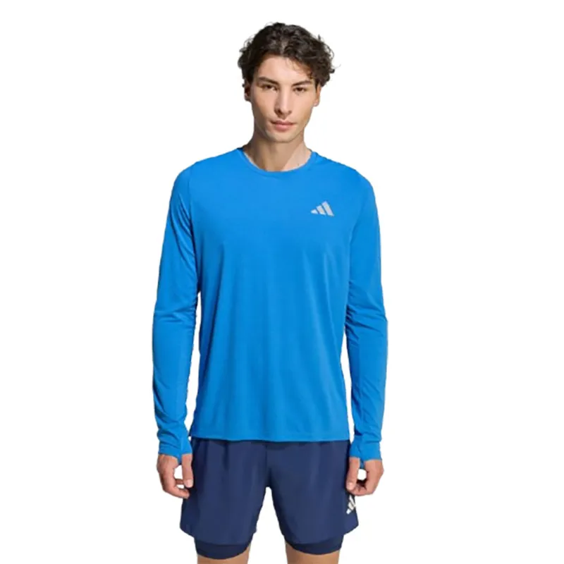 Adidas ADI365 Climacool Iconic Longsleeve Shirt Blue-1