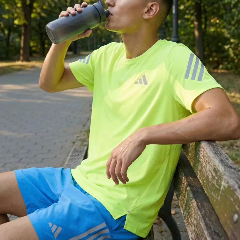 Adidas Men's adi365 Climacool T-Shirt Solar Yellow-7