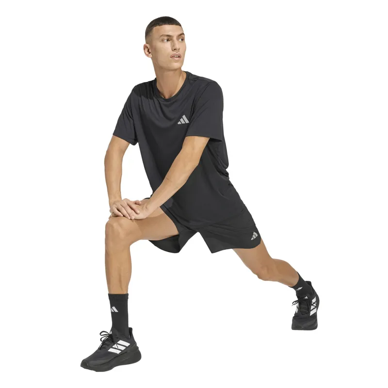Adidas Men's adi365 Run Essentials Short 5inch Black-3