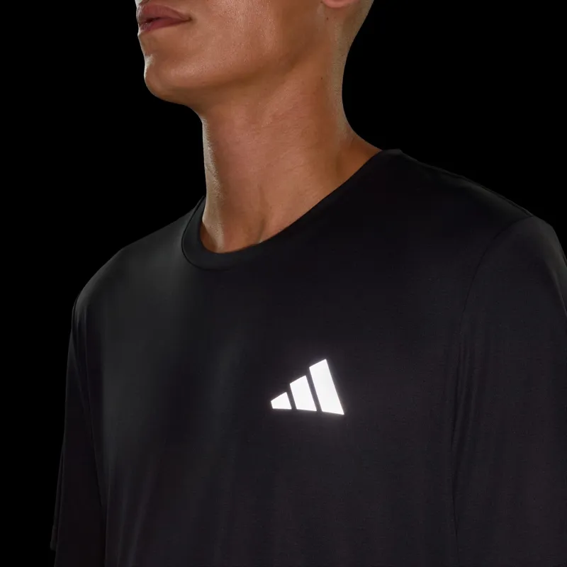 Adidas Men's adi365 Run Essentials Tee Black-6